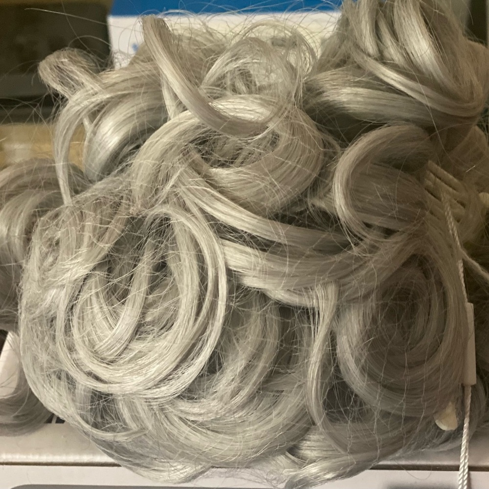 Silver Hair Extension Comb